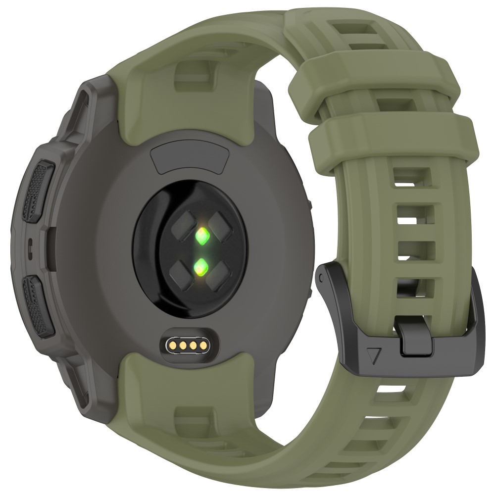  Garmin Instinct E 45 mm Klockarmband Silikon Grön - Teknikhallen.se