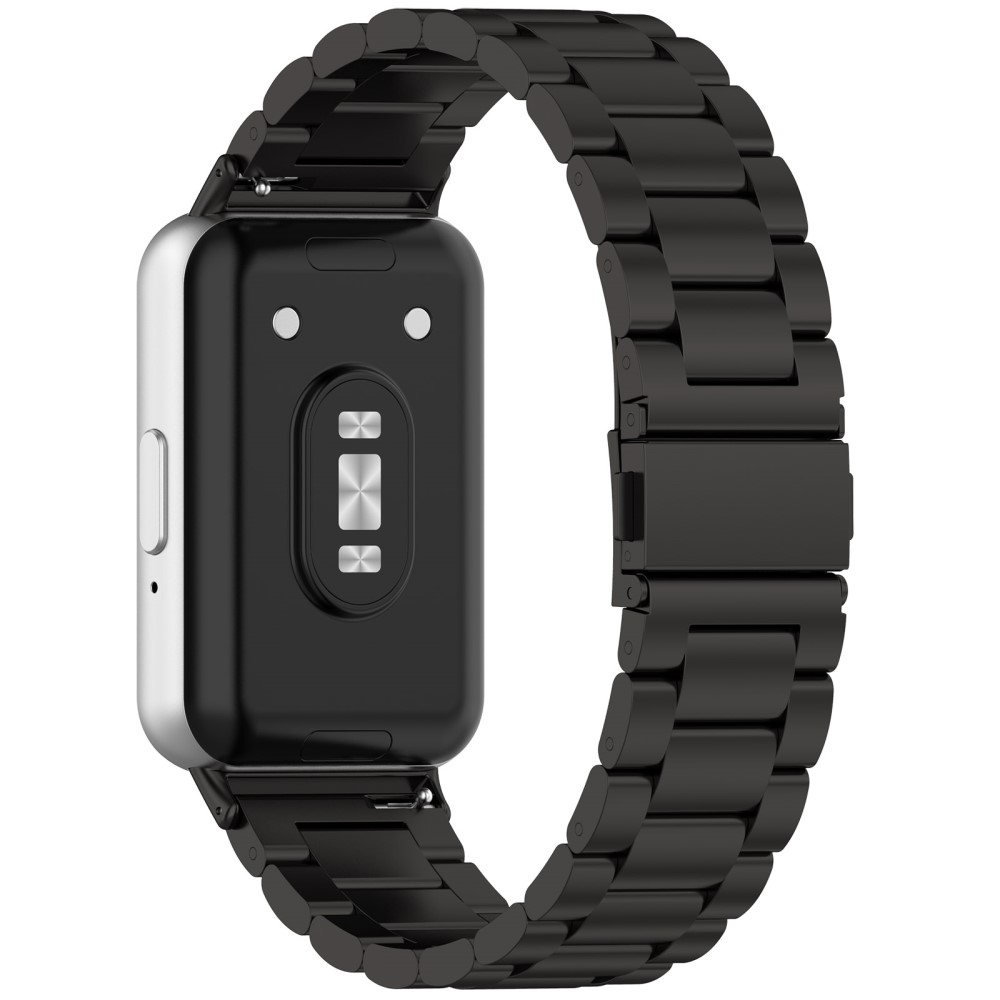  Samsung Galaxy Watch Fit 3 Klockarmband Rostfritt Stål Svart - Teknikhallen.se