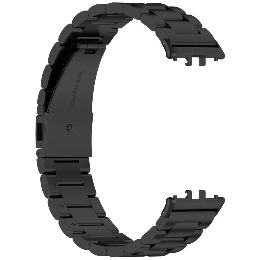  Samsung Galaxy Watch Fit 3 Klockarmband Rostfritt Stål Svart - Teknikhallen.se
