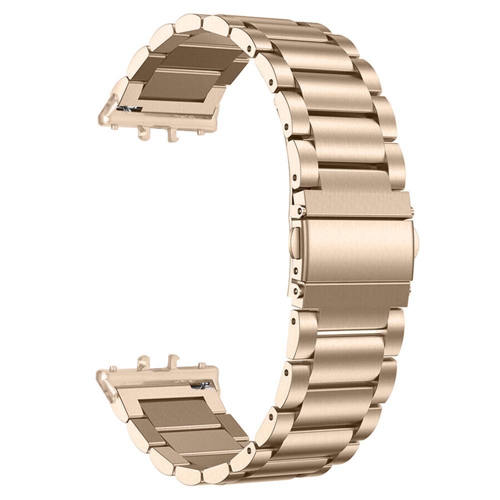  Samsung Galaxy Watch Fit 3 Armband Rostfritt Stål Guld - Teknikhallen.se