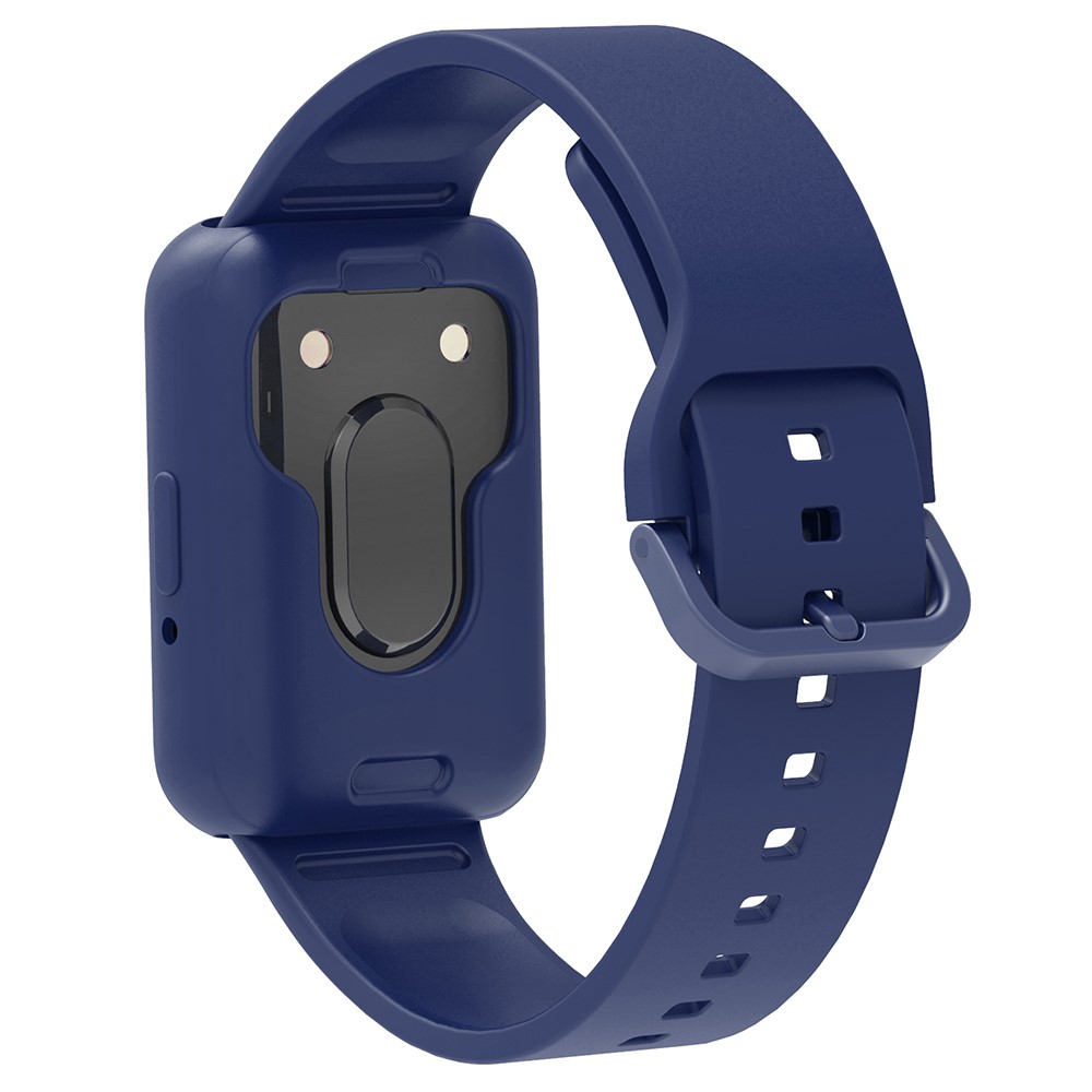  Samsung Galaxy Watch Fit 3 Skal / Armband Silikon Blå - Teknikhallen.se