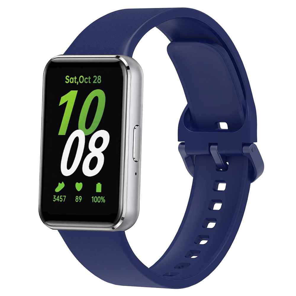  Samsung Galaxy Watch Fit 3 Skal / Armband Silikon Blå - Teknikhallen.se