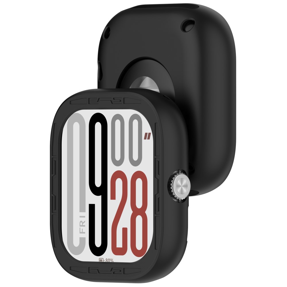  Xiaomi Redmi Watch 5 Skal Silikon Svart - Teknikhallen.se