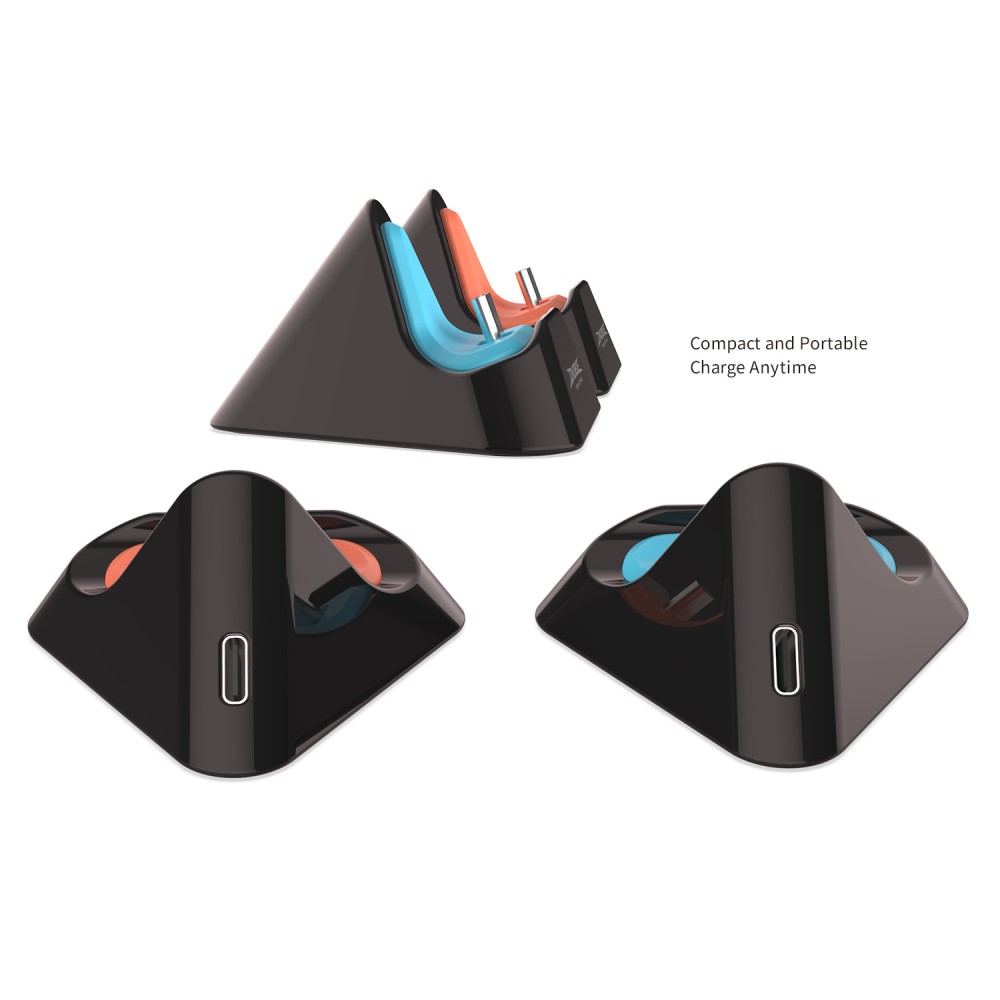 DOBE DOBE Nintendo Switch / Switch 2 Laddningsstativ Svart - Teknikhallen.se