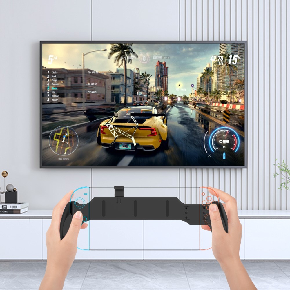 JYS JYS Nintendo Switch / Switch 2 Ergonomiskt Grepp Svart - Teknikhallen.se