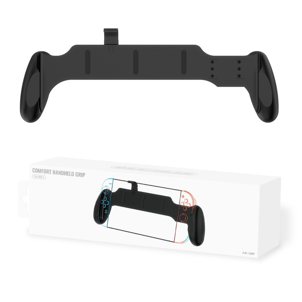 JYS JYS Nintendo Switch / Switch 2 Ergonomiskt Grepp Svart - Teknikhallen.se