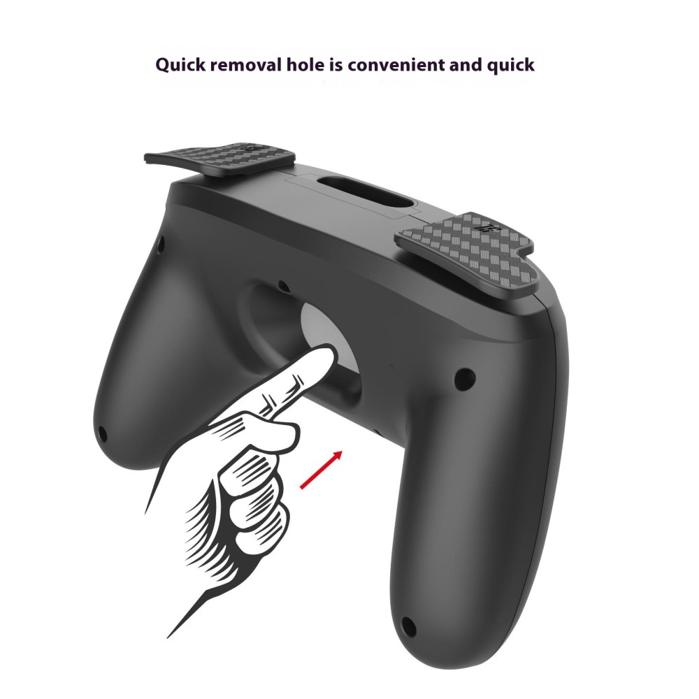 PGTECH PGTECH 2 st Nintendo Switch 2 Joy-Con Grip Svart - Teknikhallen.se