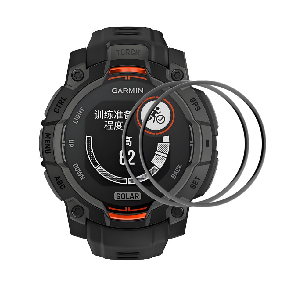 ENKAY ENKAY Garmin Instinct E 45 mm 2-PACK Skärmskydd Heltäckande - Teknikhallen.se