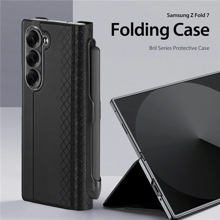 DUX DUCIS DUX DUCIS Galaxy Z Fold 7 Fodral Bril Pennhållare Svart - Teknikhallen.se