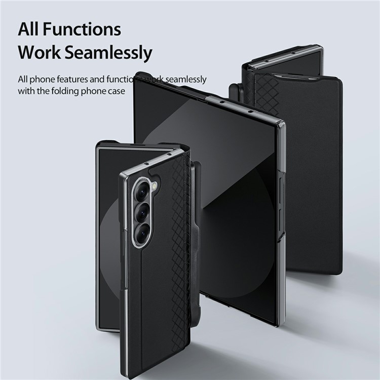 DUX DUCIS DUX DUCIS Galaxy Z Fold 7 Fodral Bril Pennhållare Svart - Teknikhallen.se