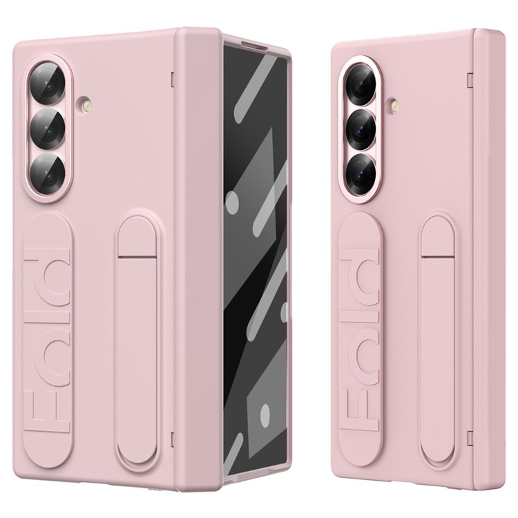  Samsung Galaxy Z Fold 7 Skal Kickstand Rosa - Teknikhallen.se