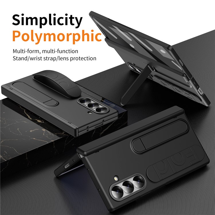  Samsung Galaxy Z Fold 7 Skal Kickstand Svart - Teknikhallen.se