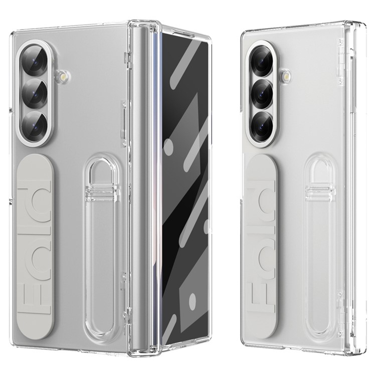  Samsung Galaxy Z Fold 7 Skal Kickstand Transparent - Teknikhallen.se