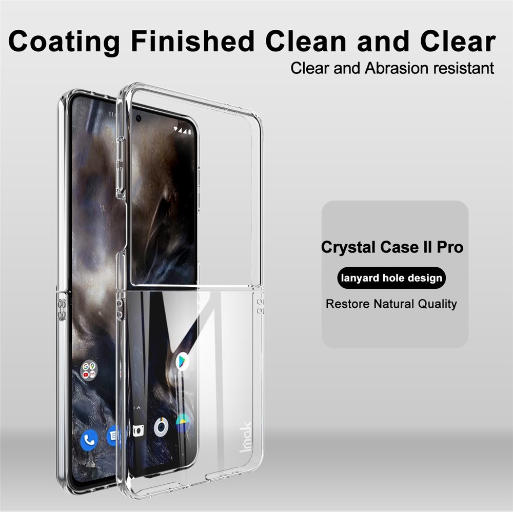 IMAK IMAK Samsung Galaxy Z Flip 7 Skal Transparent - Teknikhallen.se