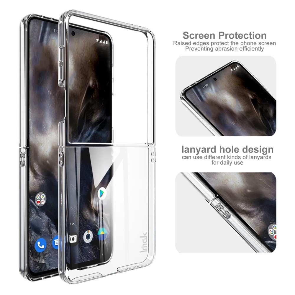 IMAK IMAK Samsung Galaxy Z Flip 7 Skal Transparent - Teknikhallen.se