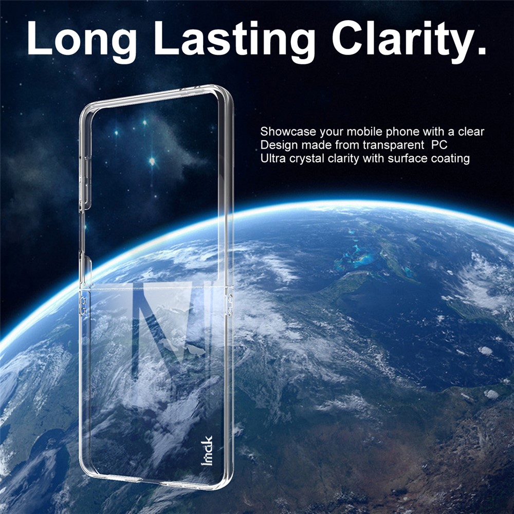 IMAK IMAK Samsung Galaxy Z Flip 7 Skal Transparent - Teknikhallen.se