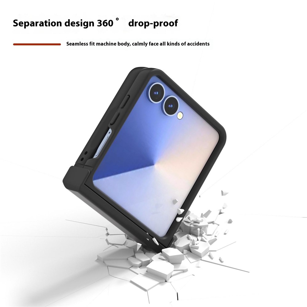 ABEEL ABEEL Samsung Galaxy Z Flip 7 Skal Skin Feel Svart - Teknikhallen.se