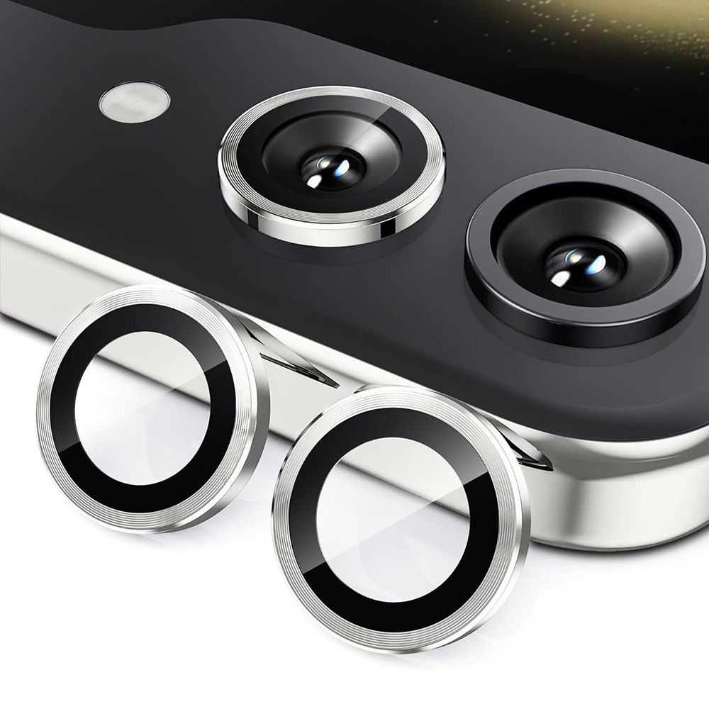 ENKAY ENKAY Samsung Galaxy Z Flip 7 Linsskydd Silver - Teknikhallen.se