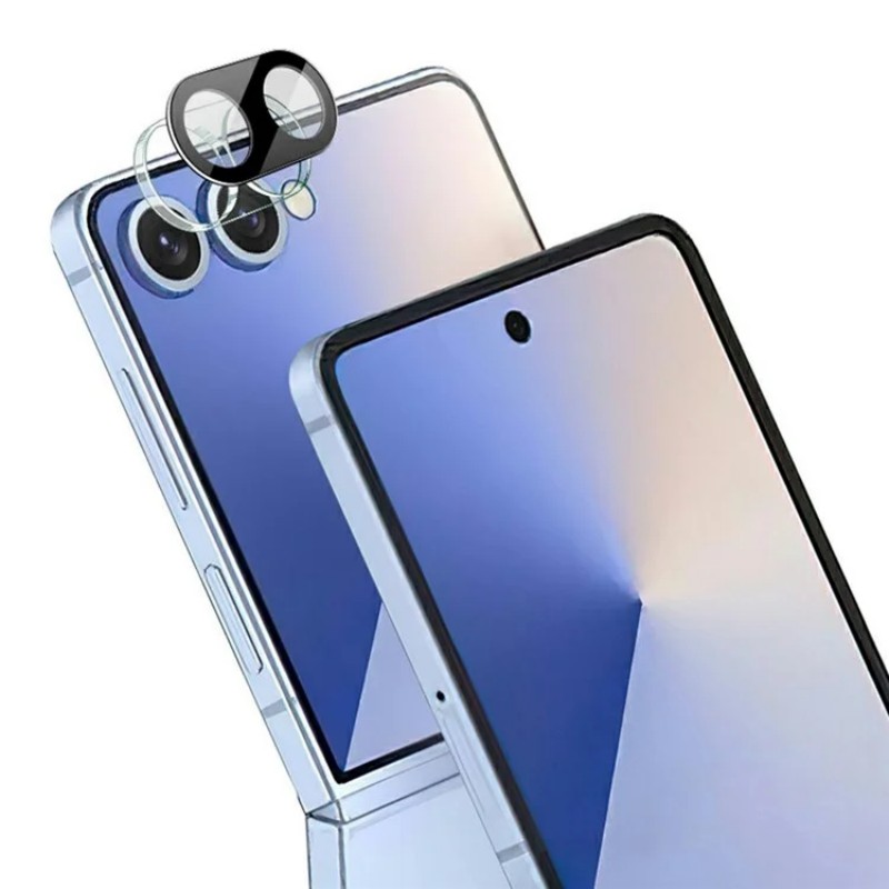 WANLONFENG WANLONFENG Galaxy Z Flip 7 Linsskydd Härdat Glas Svart - Teknikhallen.se