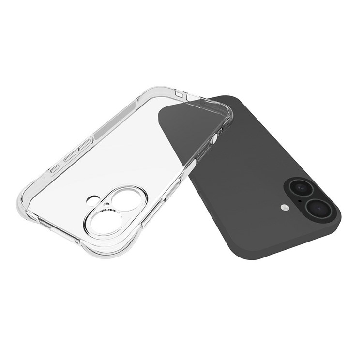  iPhone 17 Skal Shockproof TPU Transparent - Teknikhallen.se