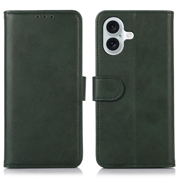  iPhone 17 Fodral Läder Grön - Teknikhallen.se