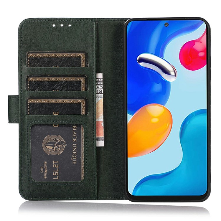  iPhone 17 Fodral Läder Grön - Teknikhallen.se
