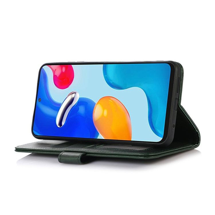  iPhone 17 Fodral Läder Grön - Teknikhallen.se