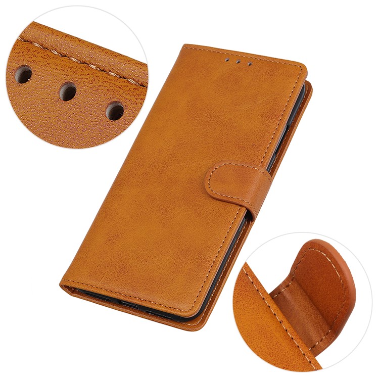  iPhone 17 Plånboksfodral Läder Brun - Teknikhallen.se