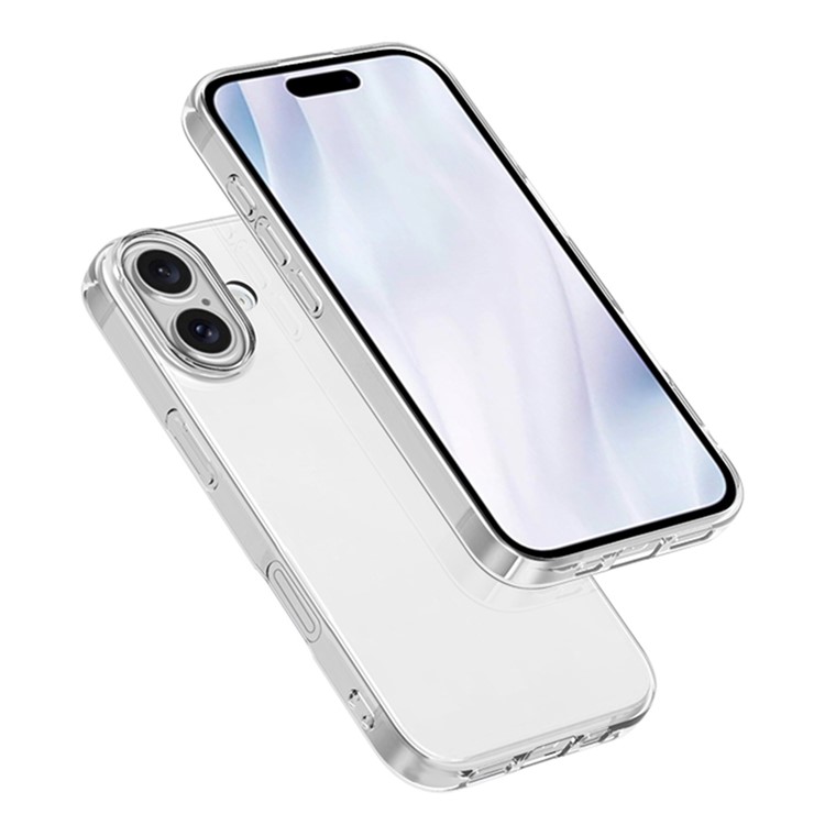  iPhone 17 Skal Slim Fit TPU Transparent - Teknikhallen.se