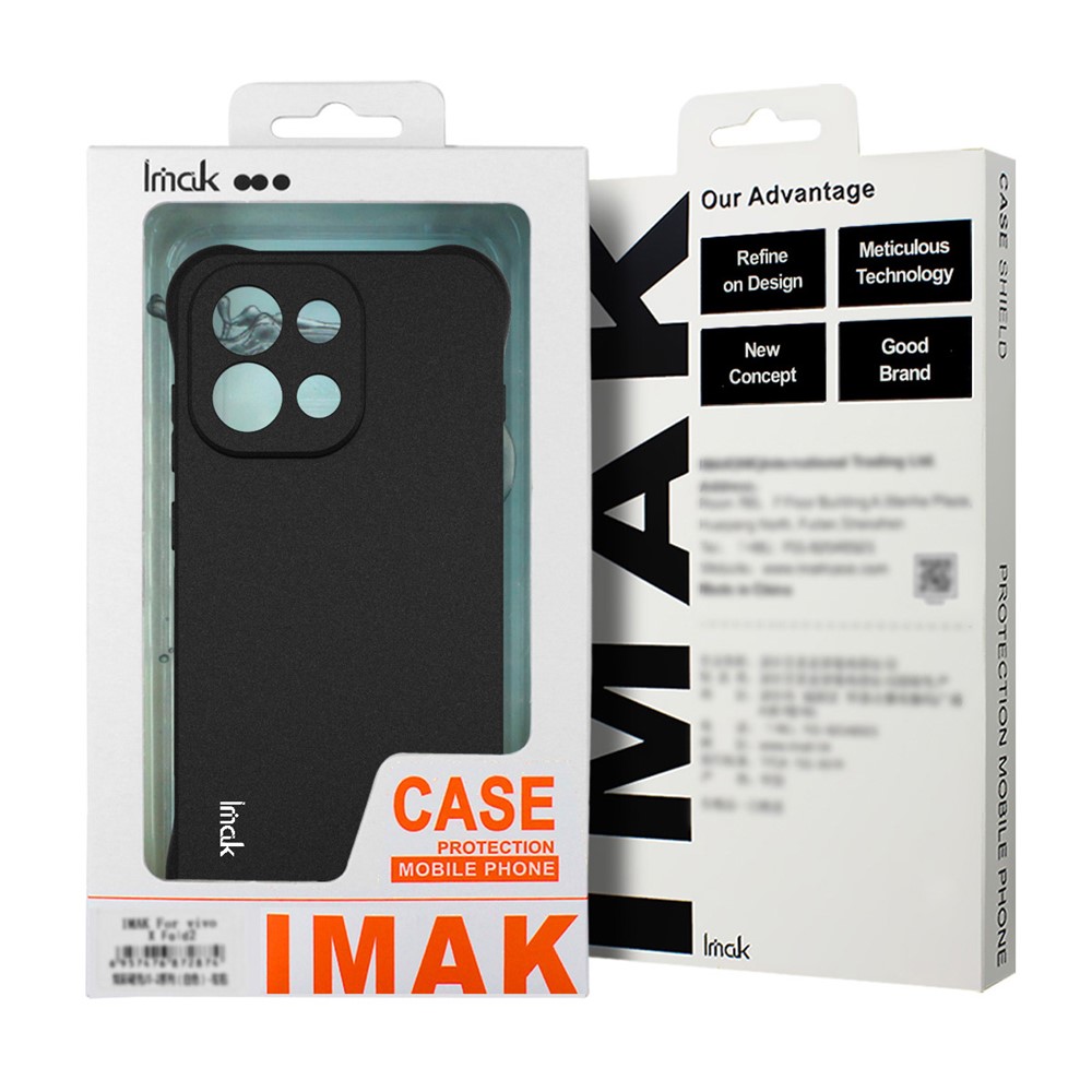 IMAK IMAK iPhone 17 Skal TPU Shockproof Airbag Svart - Teknikhallen.se