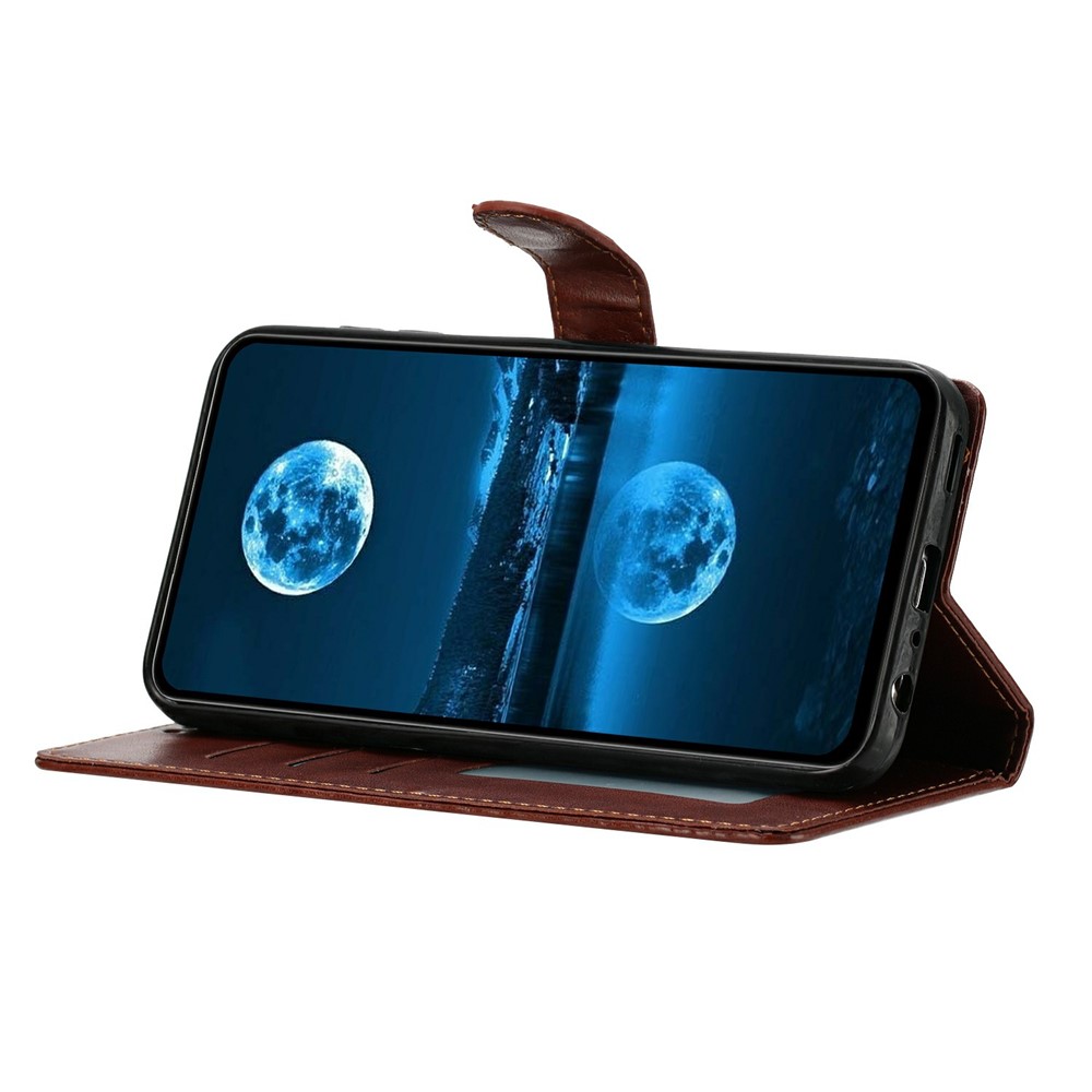  iPhone 17 Fodral Läder Brun - Teknikhallen.se