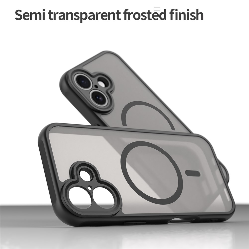  iPhone 17 Skal MagSafe Hybrid Svart - Teknikhallen.se