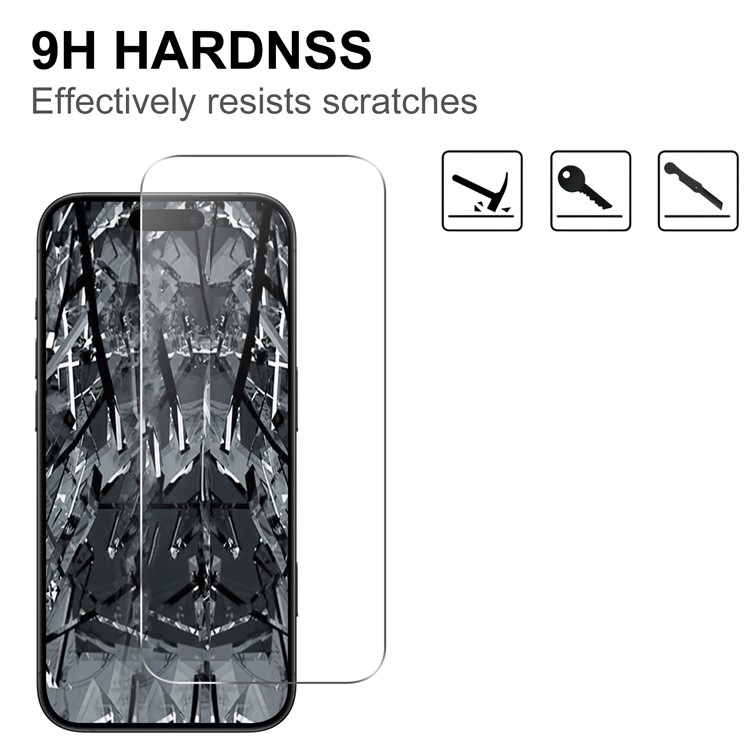  iPhone 17 Skärmskydd / Linsskydd Härdat Glas - Teknikhallen.se