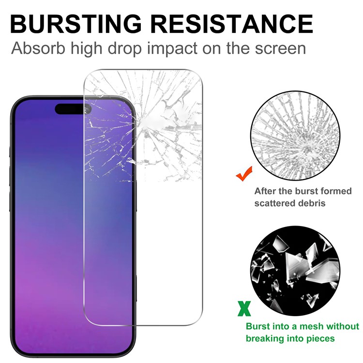  iPhone 17 Skärmskydd / Linsskydd Härdat Glas - Teknikhallen.se