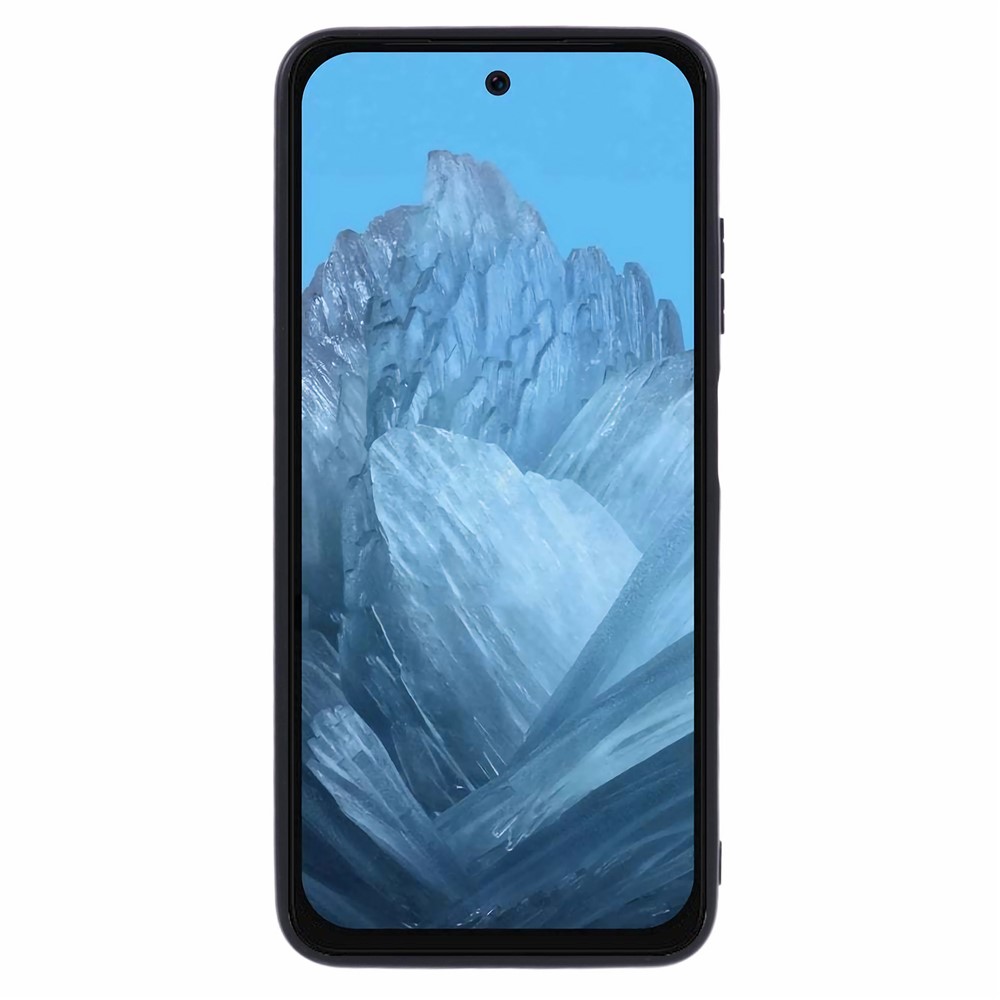  Google Pixel 10 / 10 Pro Skal Retro Läder Blå - Teknikhallen.se
