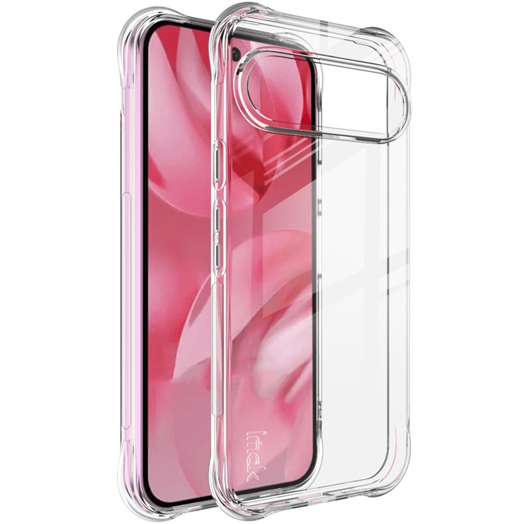 IMAK IMAK Google Pixel 10 / 10 Pro Skal TPU Shockproof Transparent - Teknikhallen.se