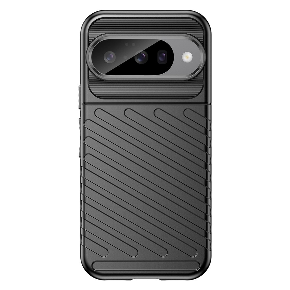 Google Pixel 10 / 10 Pro Skal Twill Textur Svart - Teknikhallen.se