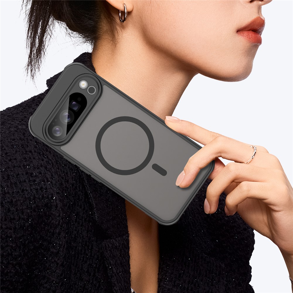  Google Pixel 10 Pro XL Skal MagSafe Hybrid Svart - Teknikhallen.se