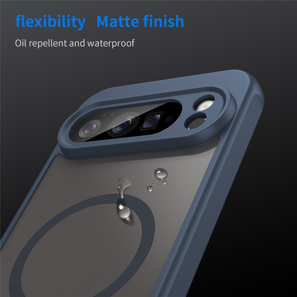  Google Pixel 10 Pro XL Skal MagSafe Hybrid Blå - Teknikhallen.se