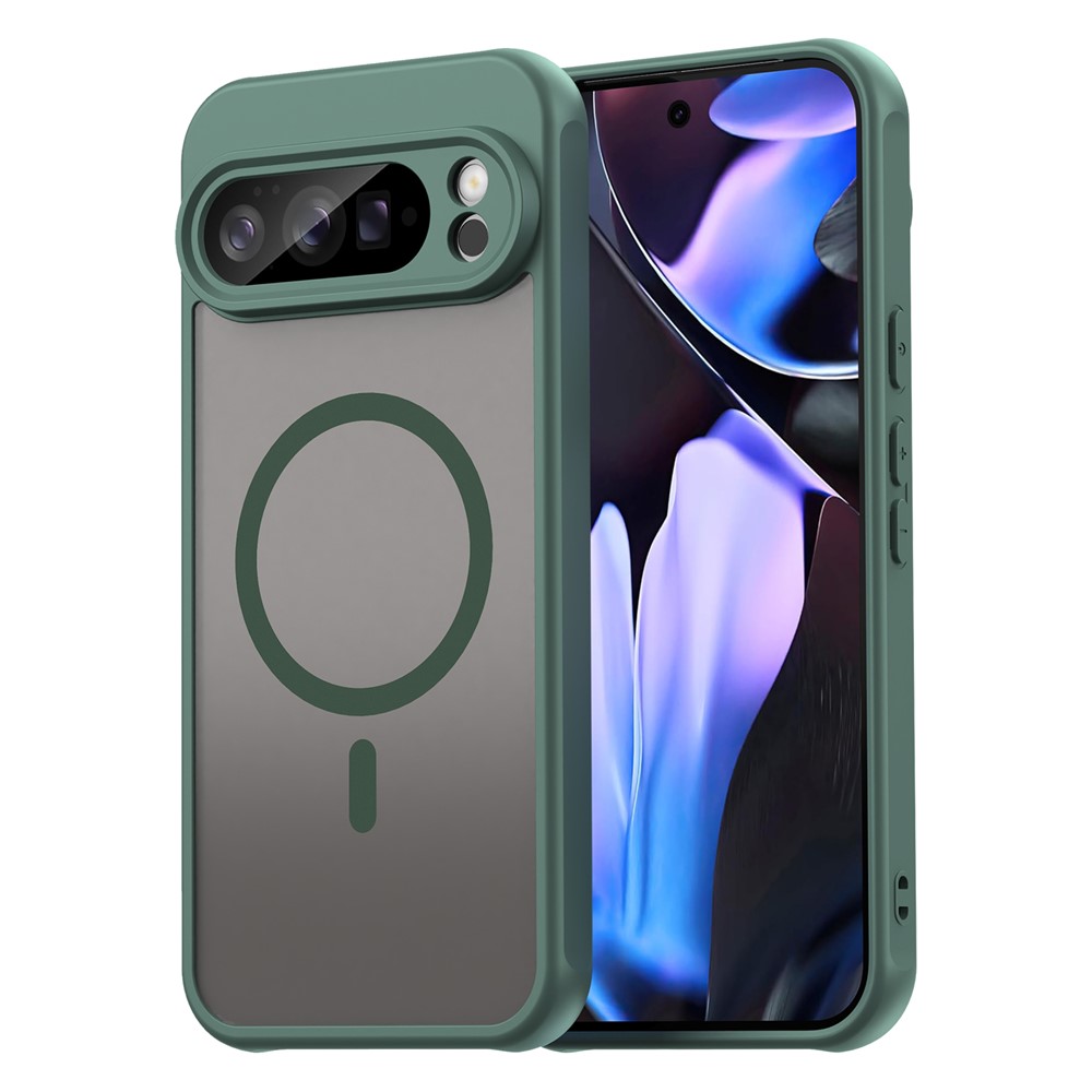  Google Pixel 10 Pro XL Skal MagSafe Hybrid Grön - Teknikhallen.se