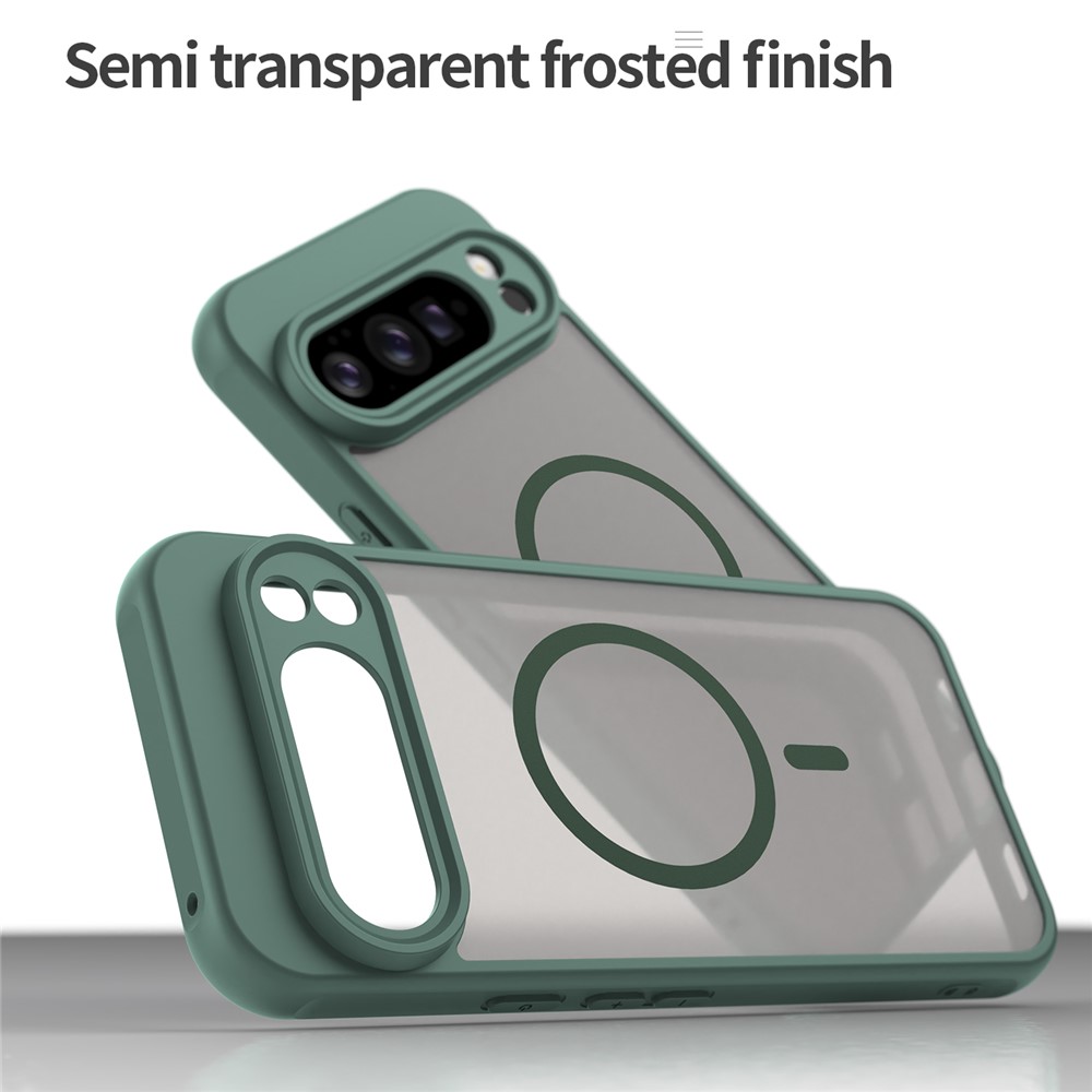  Google Pixel 10 Pro XL Skal MagSafe Hybrid Grön - Teknikhallen.se
