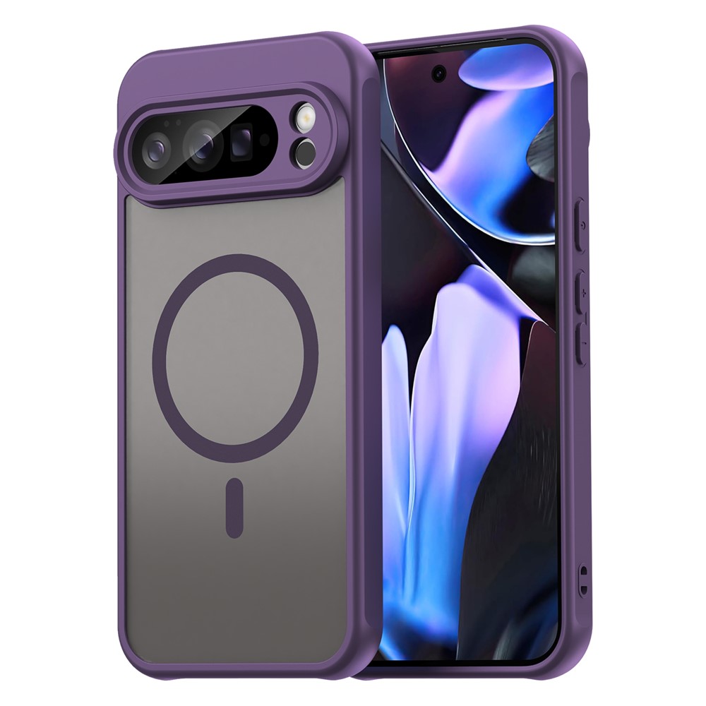  Google Pixel 10 Pro XL Skal MagSafe Hybrid Lila - Teknikhallen.se