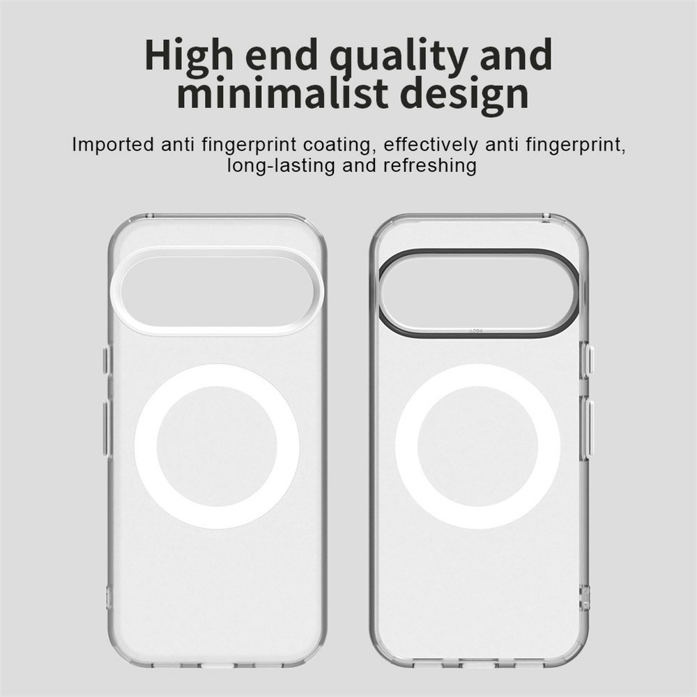  Google Pixel 10 Pro XL Skal MagSafe Hybrid Transparent - Teknikhallen.se
