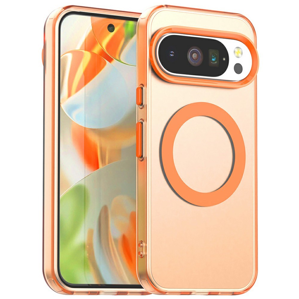  Google Pixel 10 Pro XL Skal MagSafe Hybrid Orange - Teknikhallen.se