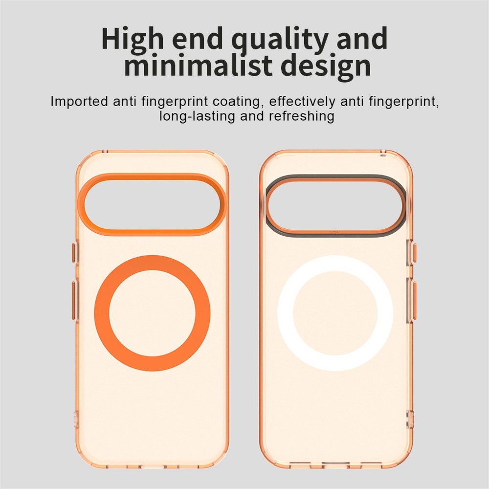  Google Pixel 10 Pro XL Skal MagSafe Hybrid Orange - Teknikhallen.se