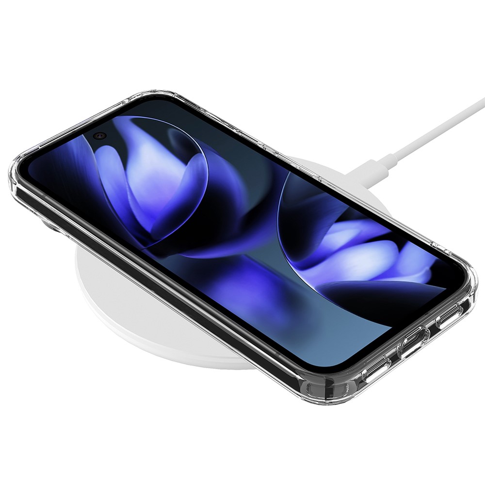  Google Pixel 10 Pro XL Skal MagSafe Hybrid Transparent - Teknikhallen.se