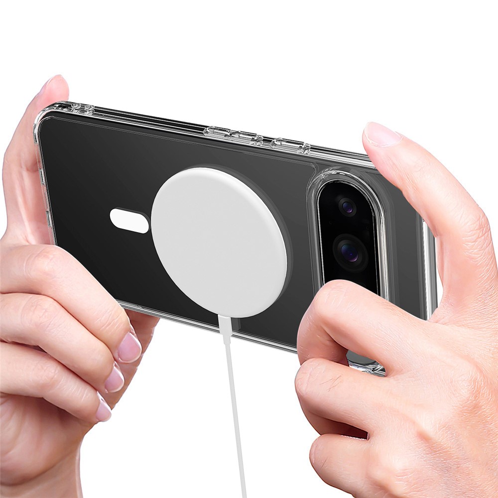  Google Pixel 10 Pro XL Skal MagSafe Hybrid Transparent - Teknikhallen.se