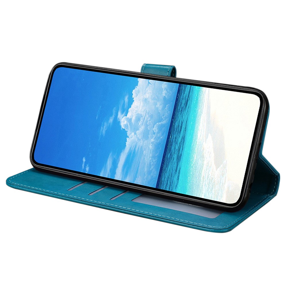  Google Pixel 10 Pro XL/ 9 Pro XL Fodral Fjäril Tryck Blå - Teknikhallen.se