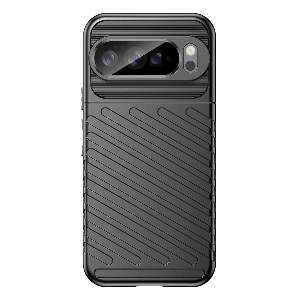  Google Pixel 10 Pro XL Skal Twill Textur Svart - Teknikhallen.se