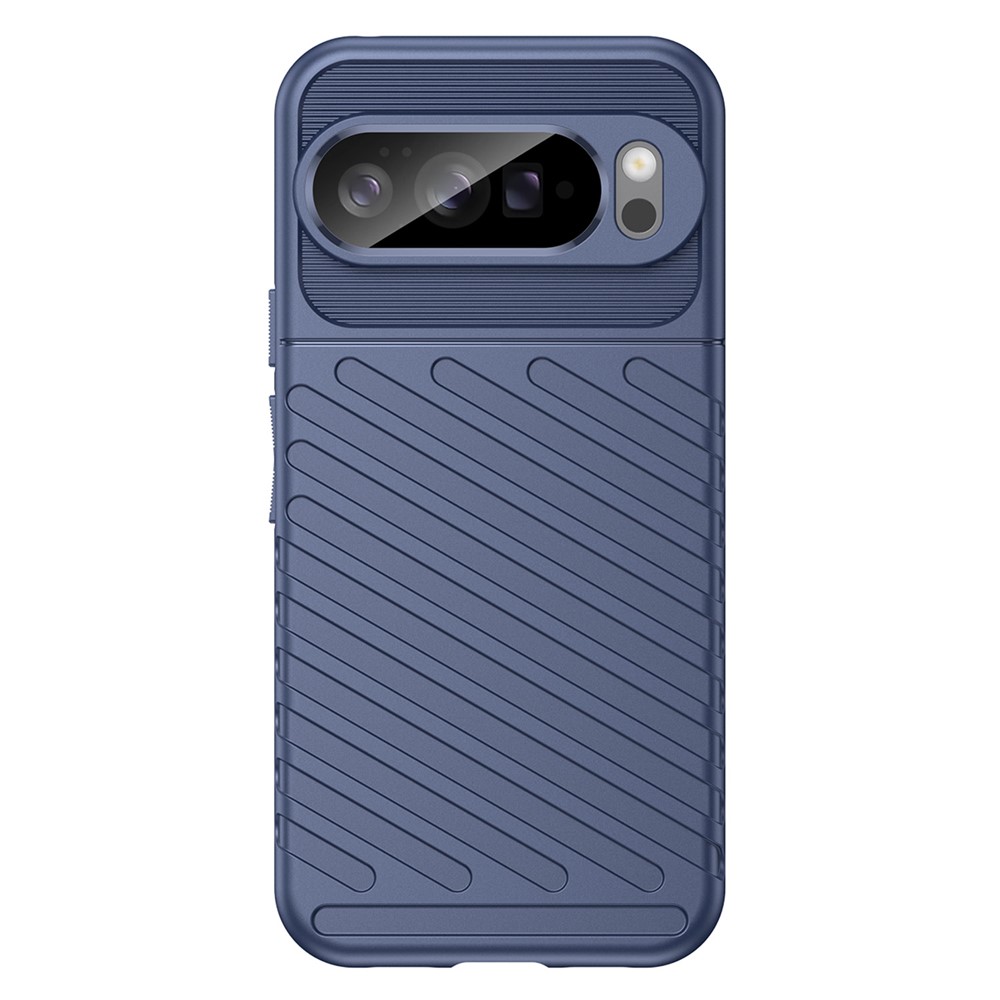  Google Pixel 10 Pro XL Skal Twill Textur Blå - Teknikhallen.se